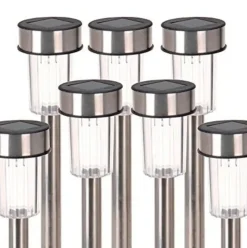 Pack de 7 luces solares Ø4,6x36,5 cm