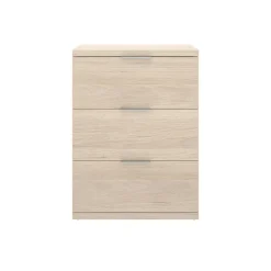 Pack de 2 mesitas de noche Rio 3 cajones 56,8x42x34,2 cm