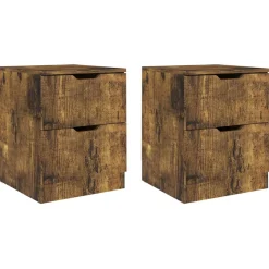 Pack de 2 mesitas de noche Boulevar 2 cajones 50x40x40 cm