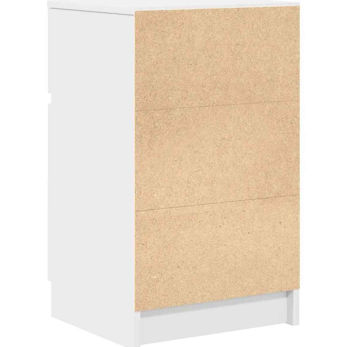 Pack de 2 mesitas de noche Poniente 1 cajón + puerta 65x39x35 cm