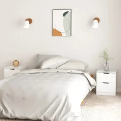 Pack de 2 mesitas de noche Boulevar 2 cajones 50x40x40 cm