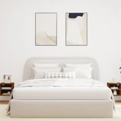 Pack de 2 muebles de TV Vedda de pared con luces LED 30x28,5x30 cm