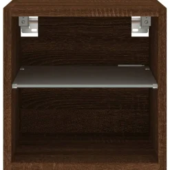 Pack de 2 muebles de TV Vedda de pared con luces LED 30x28,5x30 cm