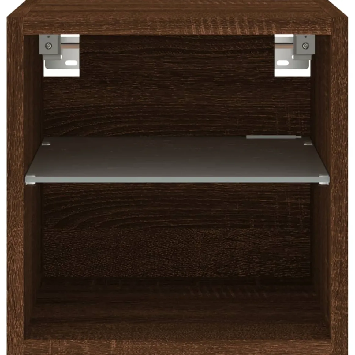 Pack de 2 muebles de TV Vedda de pared con luces LED 30x28,5x30 cm