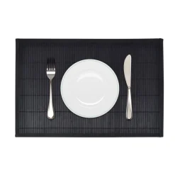 Pack de 6 salvamanteles de bambú 30x45 cm