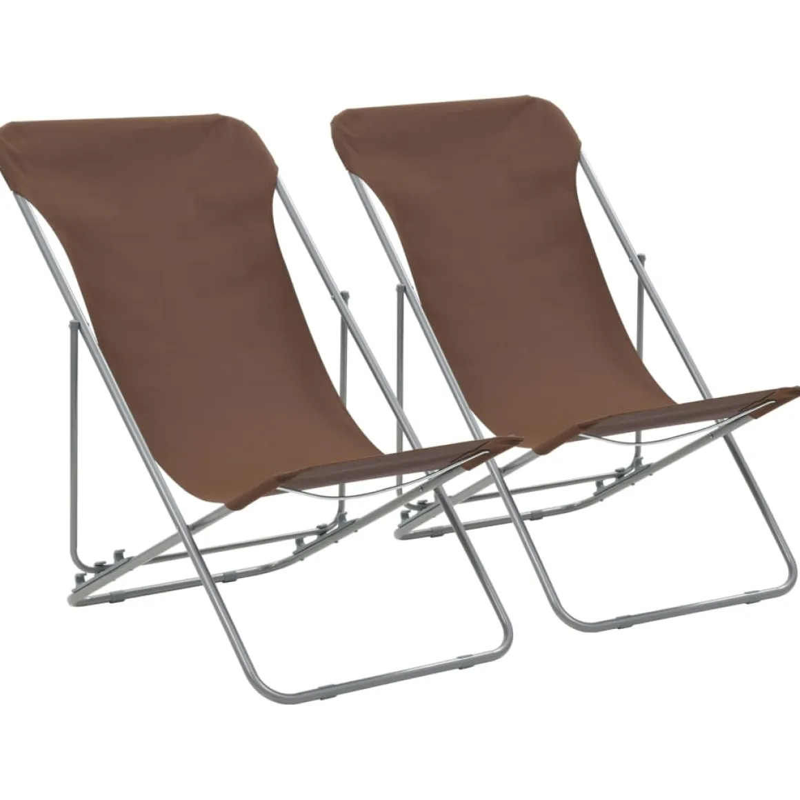 Pack de 2 sillas Bora plegables 99x75x57 cm