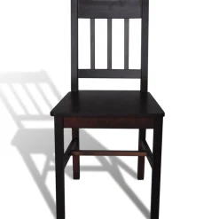 Pack de 4 sillas de comedor Wade madera de pino 85,5x41,5x45,5 cm