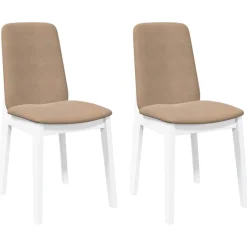 Pack de 2 sillas de comedor Syra respaldo ergonómico