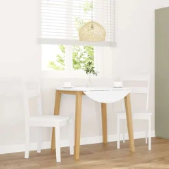 Pack de 2 sillas de comedor Laurent asientos acolchados