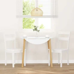 Pack de 2 sillas de comedor Laurent asientos acolchados