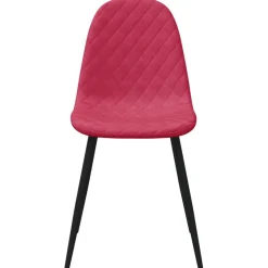 Pack de 6 sillas de comedor Vega terciopelo 83x45x53,5 cm