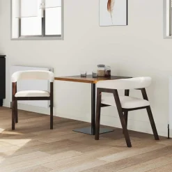 Pack de 2 sillas de comedor Maine respaldo acolchado