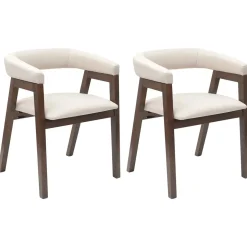 Pack de 2 sillas de comedor Maine respaldo acolchado