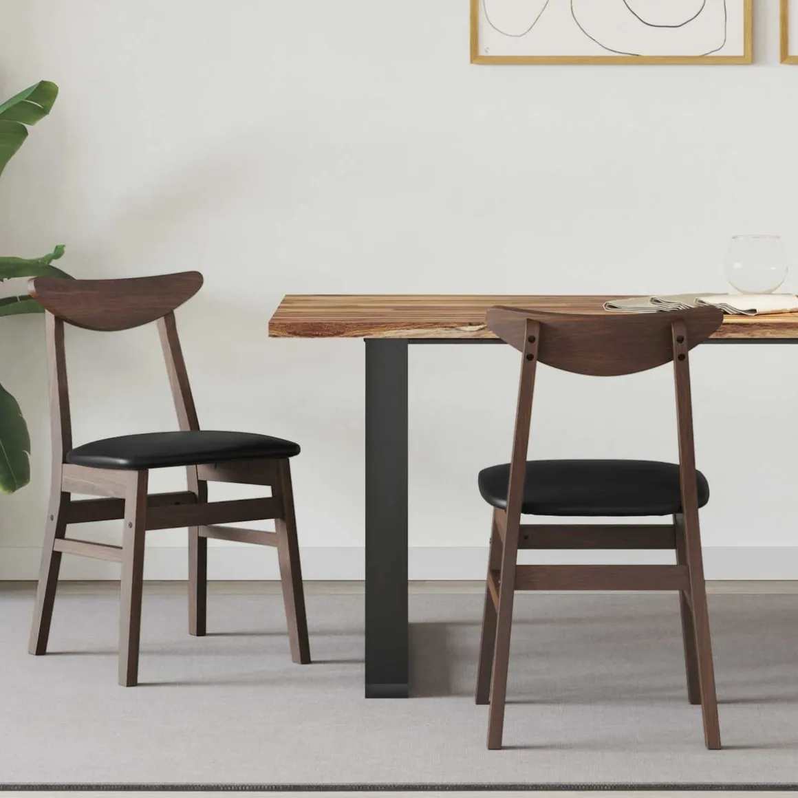 Pack de 2 sillas de comedor Ninfa