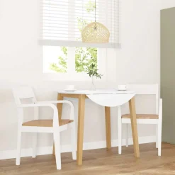 Pack de 2 sillas de comedor Arthur reposabrazos + asiento acolchado