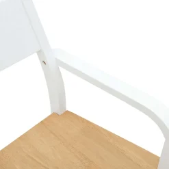 Pack de 2 sillas de comedor Arthur reposabrazos + asiento acolchado