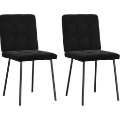 Pack de 2 sillas de comedor Gabriela asiento acolchado