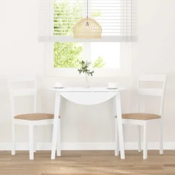 Pack de 2 sillas de comedor Laurent asientos acolchados