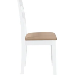 Pack de 2 sillas de comedor Laurent asientos acolchados