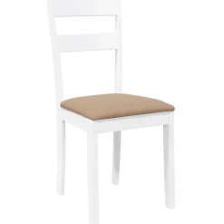 Pack de 2 sillas de comedor Laurent asientos acolchados