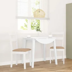 Pack de 2 sillas de comedor Laurent asientos acolchados