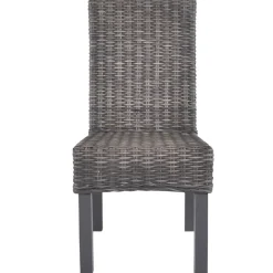 Pack de 2 sillas de comedor Kentucky ratán Kubu 93x46x61 cm