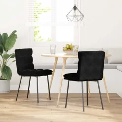 Pack de 2 sillas de comedor Confort diseño ergonómico + asiento acolchado