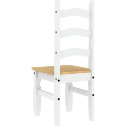 Pack de 2 sillas de comedor Corona madera de pino 107x42x47 cm