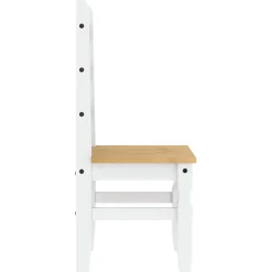 Pack de 2 sillas de comedor Corona madera de pino 107x42x47 cm