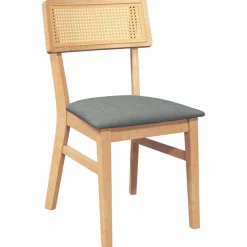 Pack de 2 sillas de comedor Frank asiento acolchado