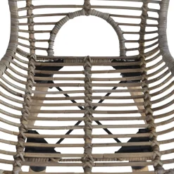 Pack de 2 sillas de comedor Oreo ratán 85x48x64 cm