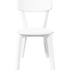Pack de 2 sillas de comedor Tilda respaldo ergonómico blanco