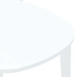 Pack de 2 sillas de comedor Tilda respaldo ergonómico blanco