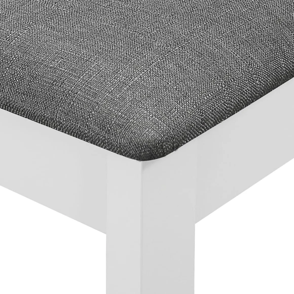 Pack de 4 sillas de comedor Misaki madera maciza con cojín