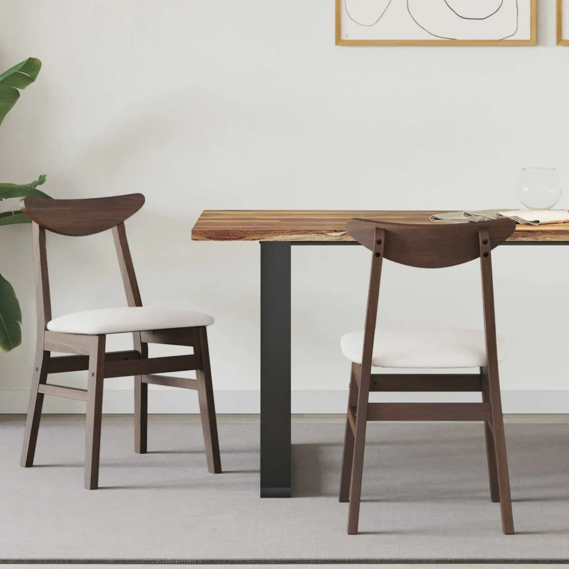 Pack de 2 sillas de comedor Ninfa