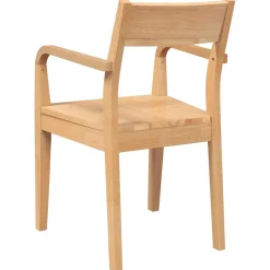 Pack de 2 sillas de comedor Arthur reposabrazos + asiento acolchado
