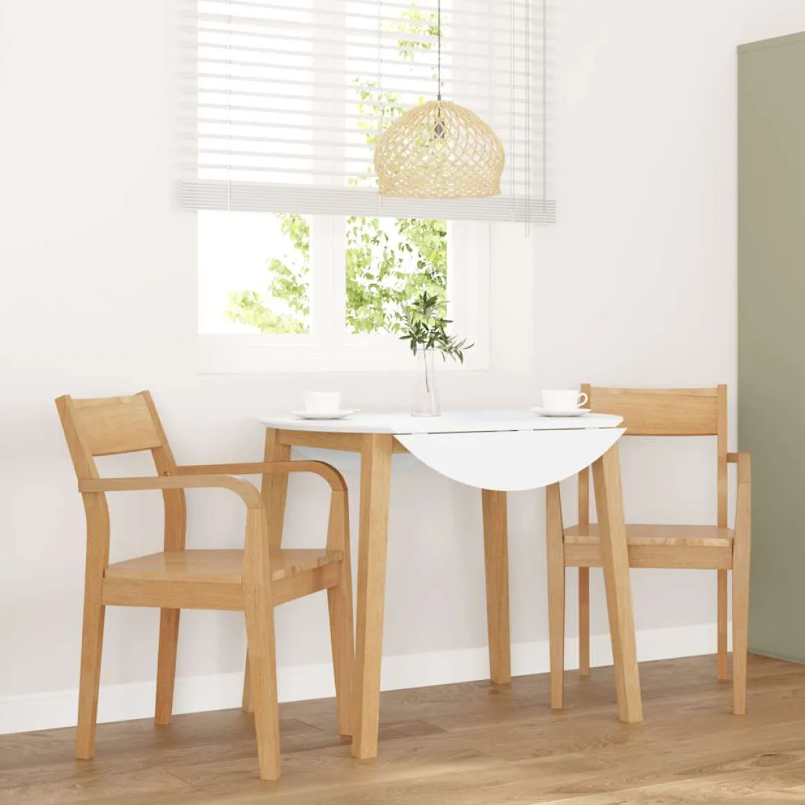 Pack de 2 sillas de comedor Arthur reposabrazos + asiento acolchado