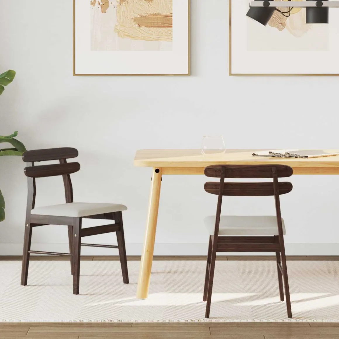 Pack de 2 sillas de comedor Mirlo