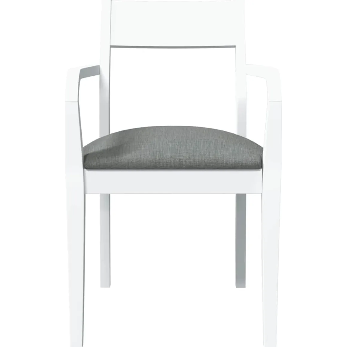 Pack de 2 sillas de comedor Arthur reposabrazos + asiento acolchado