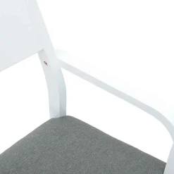 Pack de 2 sillas de comedor Arthur reposabrazos + asiento acolchado