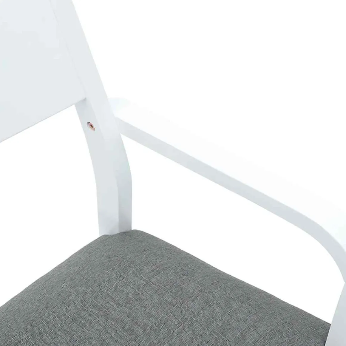 Pack de 2 sillas de comedor Arthur reposabrazos + asiento acolchado
