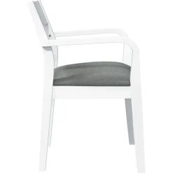 Pack de 2 sillas de comedor Arthur reposabrazos + asiento acolchado