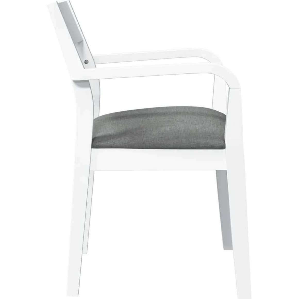 Pack de 2 sillas de comedor Arthur reposabrazos + asiento acolchado