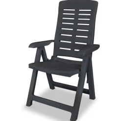Pack de 4 sillas de exterior Blair respaldo reclinable 108x60x61 cm