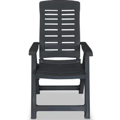 Pack de 4 sillas de exterior Blair respaldo reclinable 108x60x61 cm