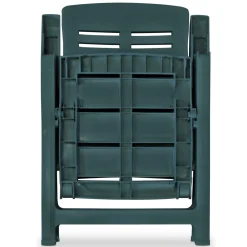 Pack de 4 sillas de exterior Blair respaldo reclinable 108x60x61 cm