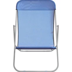 Pack de 2 sillas de exterior plegable ajustable 3 posiciones 83x85x58 cm