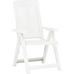 Pack de 2 sillas de jardín Edwin respaldo reclinable 109x60x61 cm