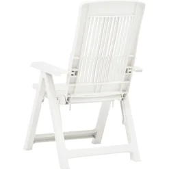 Pack de 2 sillas de jardín Edwin respaldo reclinable 109x60x61 cm