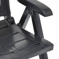 Pack de 2 sillas de jardín Edwin respaldo reclinable 109x60x61 cm